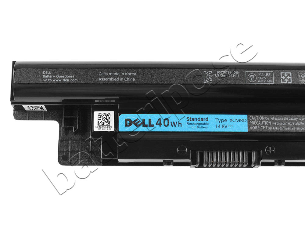 40Whr 4 celler Dell Inspiron 17-5748 P26E001 Original Batterier