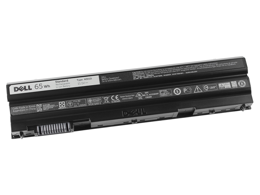 65Whr Dell HTX4D 3VJJC Original Batterier