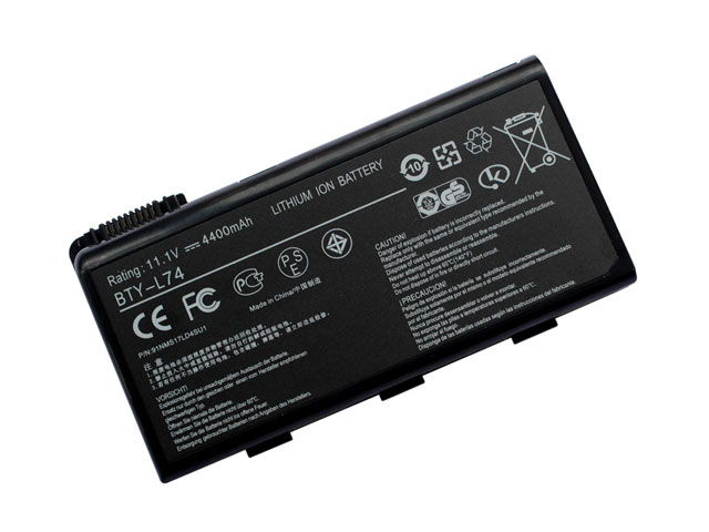 4400mAh MSI A7200-CP6103W7H Original Batterier - Klicka på bilden för att stänga
