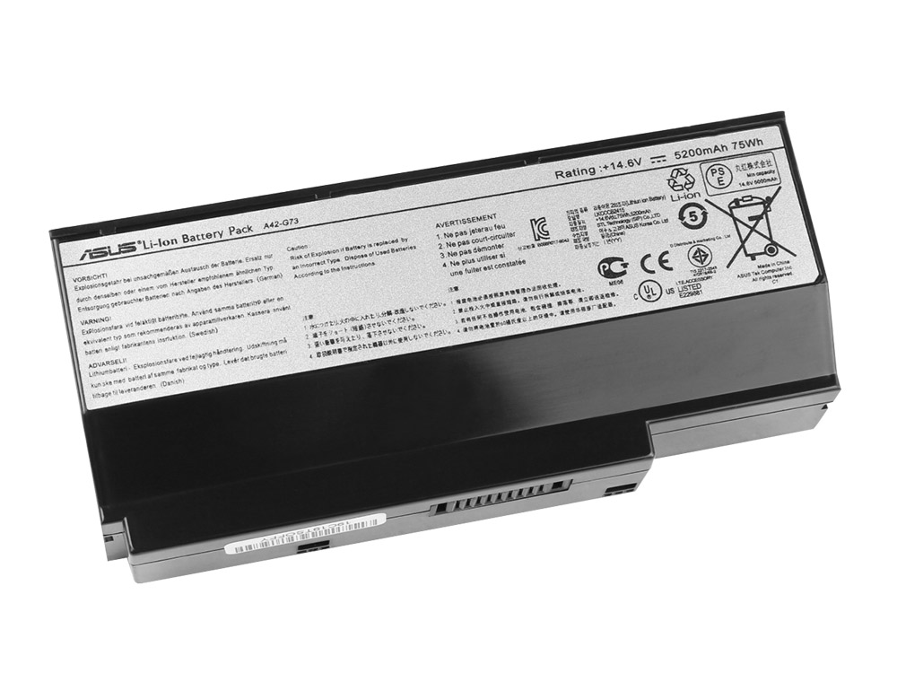 5200mAh Asus 07G016DH1875 Original Batterier