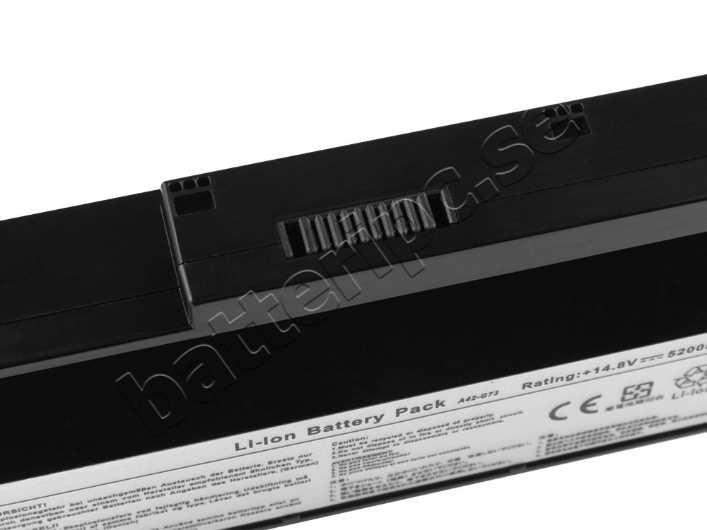 5200mAh Asus 07G016DH1875 Original Batterier