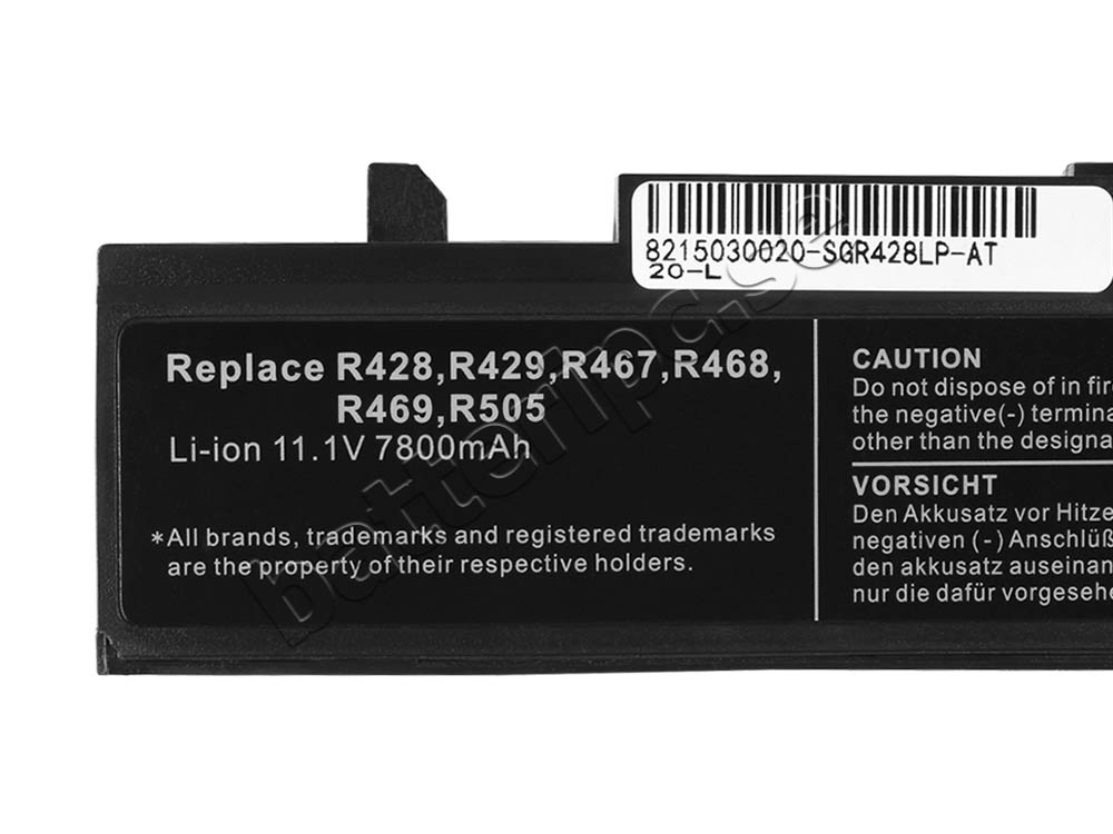 Batterier Original Samsung 305V3A 7800mAh