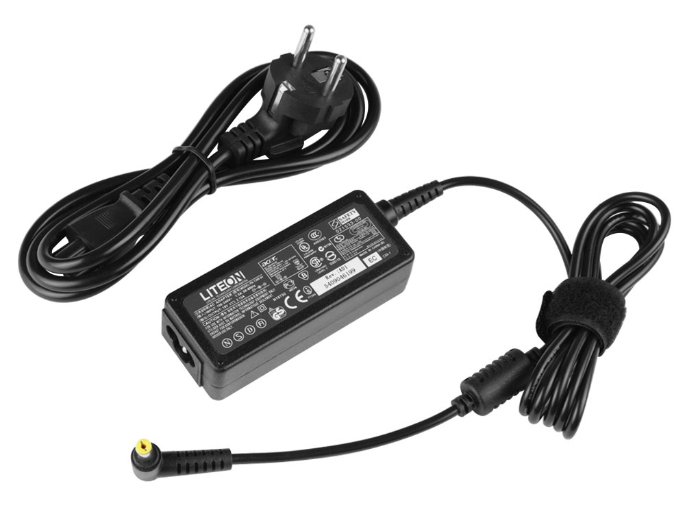 Original 40W AC Adapter Laddare Gateway LT2108U LT2110U - Klicka på bilden för att stänga