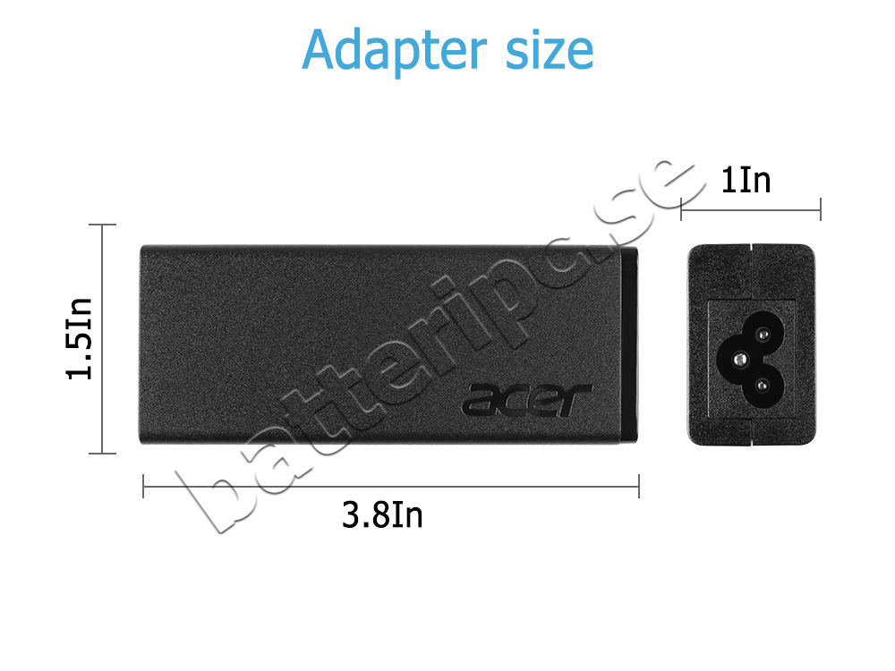 45W AC Adapter Laddare Packard Bell EasyNote G71BM-26V0