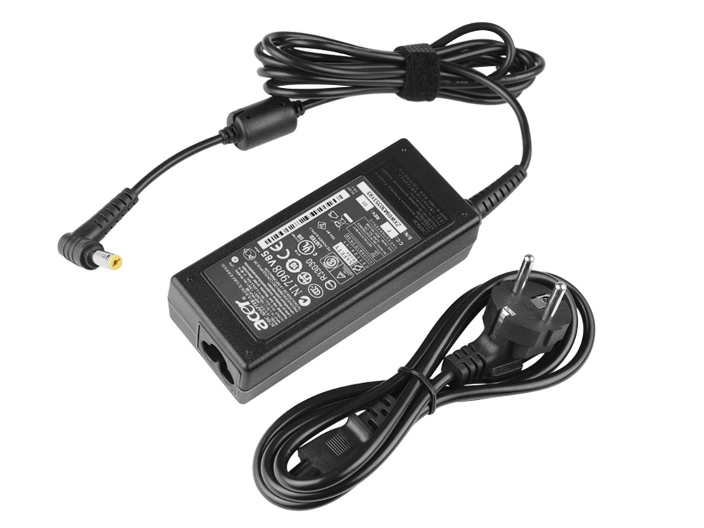 Original 65W AC Adapter Laddare Gateway Nv570p17u-10174g50mnik
