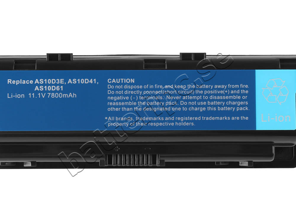 7800mAh Batterier Acer Aspire E1-471G E1-451G