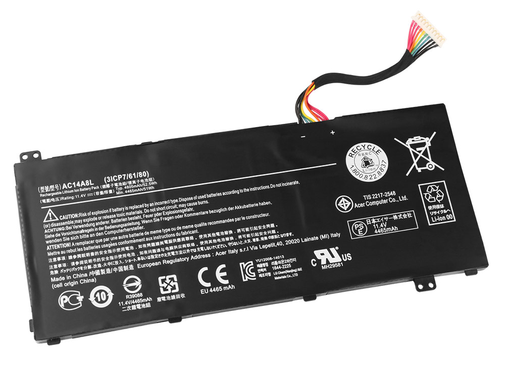 52.5Wh Batterier Acer Aspire VN7-591G VN7-791G