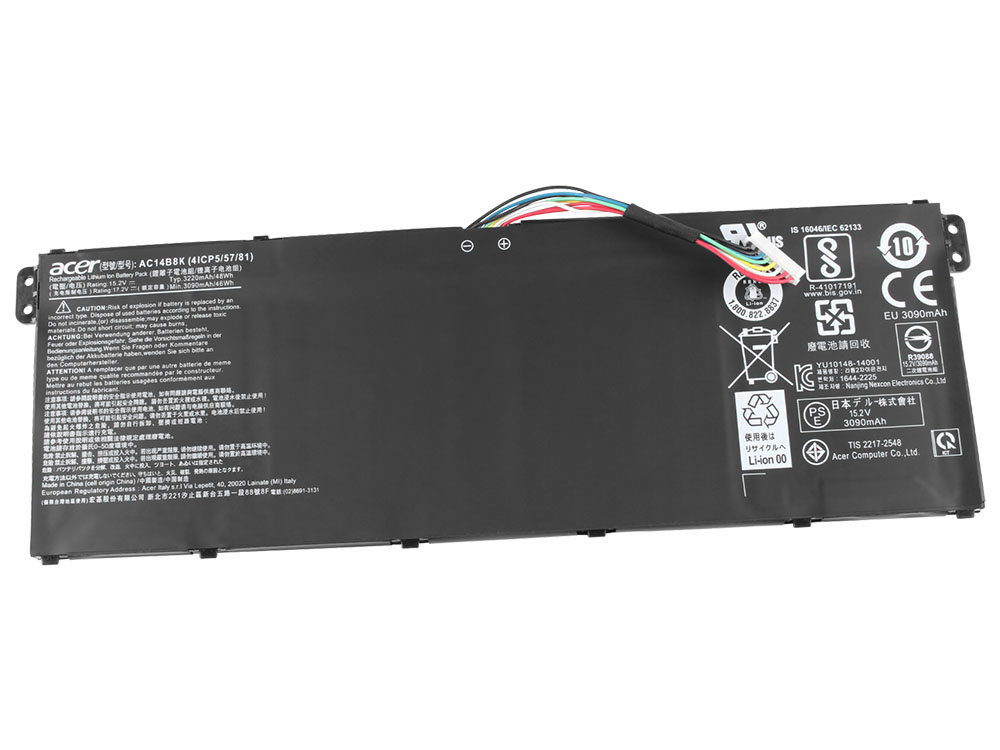 3220mAh 48Wh Batterier Acer Nitro 5 AN515-52-74DR