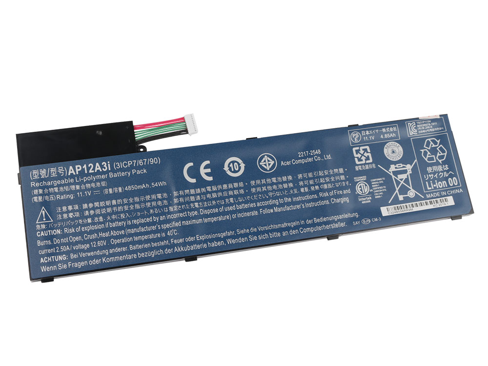 4850mAh Acer Aspire M3 M3-581T-3236 Original Batterier