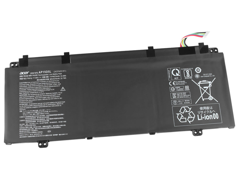 4670mAh 53.9Wh Batterier Acer Chromebook 13 CB713