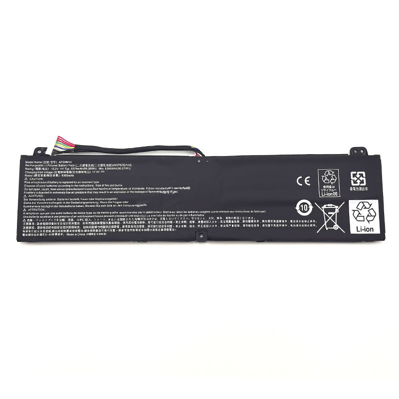Batterier Acer AP20BHU KT.00408.002 6578mAh 99.98Wh