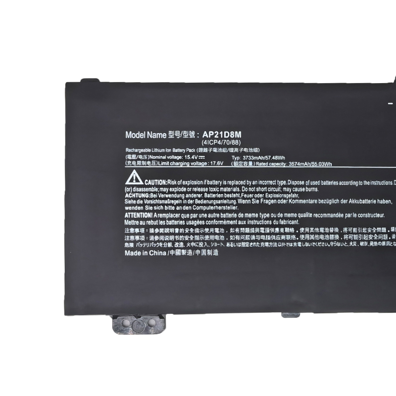 Batterier Acer AP21D8M 3733mAh 57.48Wh