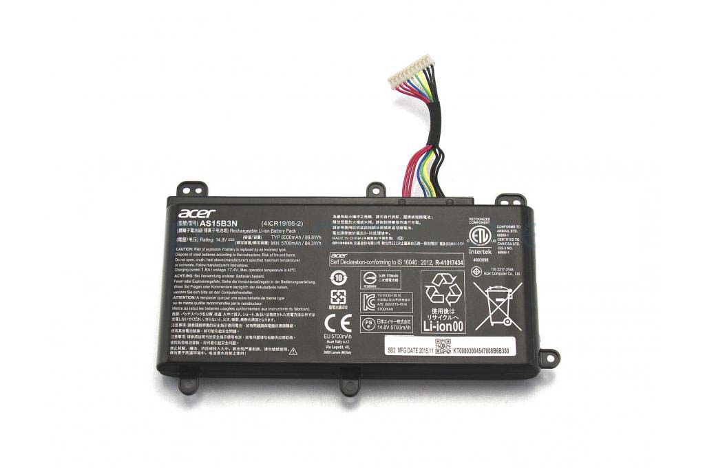6000mAh 88Wh Batterier Acer Predator 17 G5-793-53M9