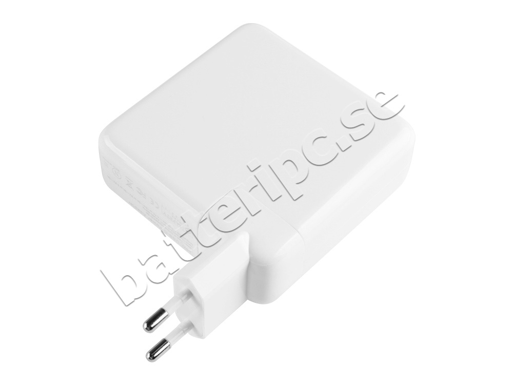 20.5V 4.7A 96W PD Laddare Apple MacBook Air 13 2020 MWTJ2DK/A AC Adapter