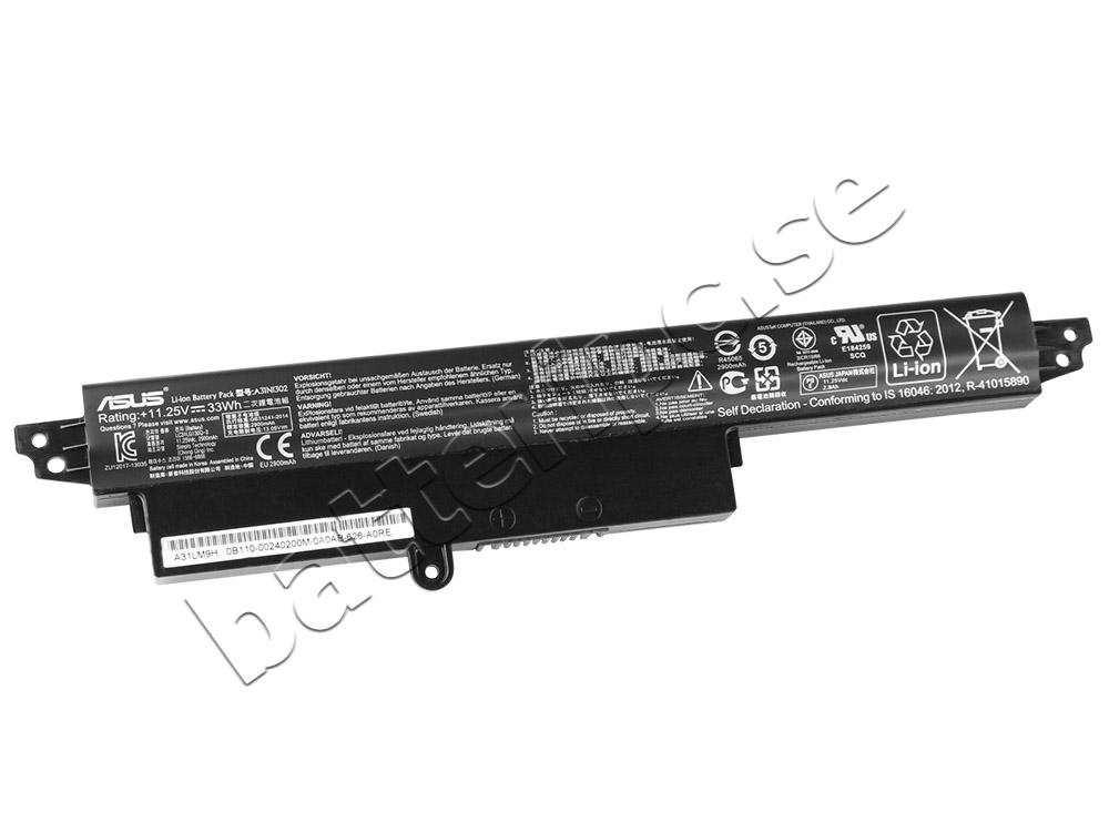 33Whr Asus VivoBook F200MA-CT098H F200MA-CT135H Original Batterier