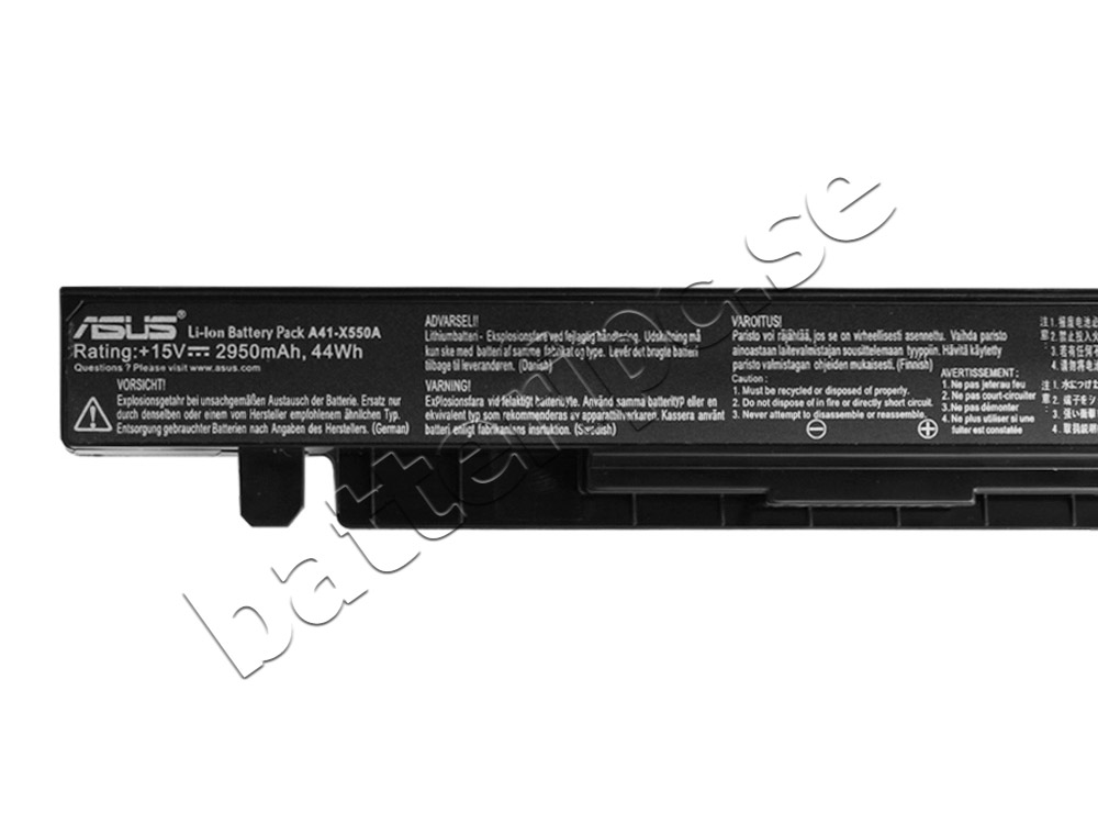 3070mAh Asus VivoBook F450CA-CA277H F450CA-WX287P Original Batterier