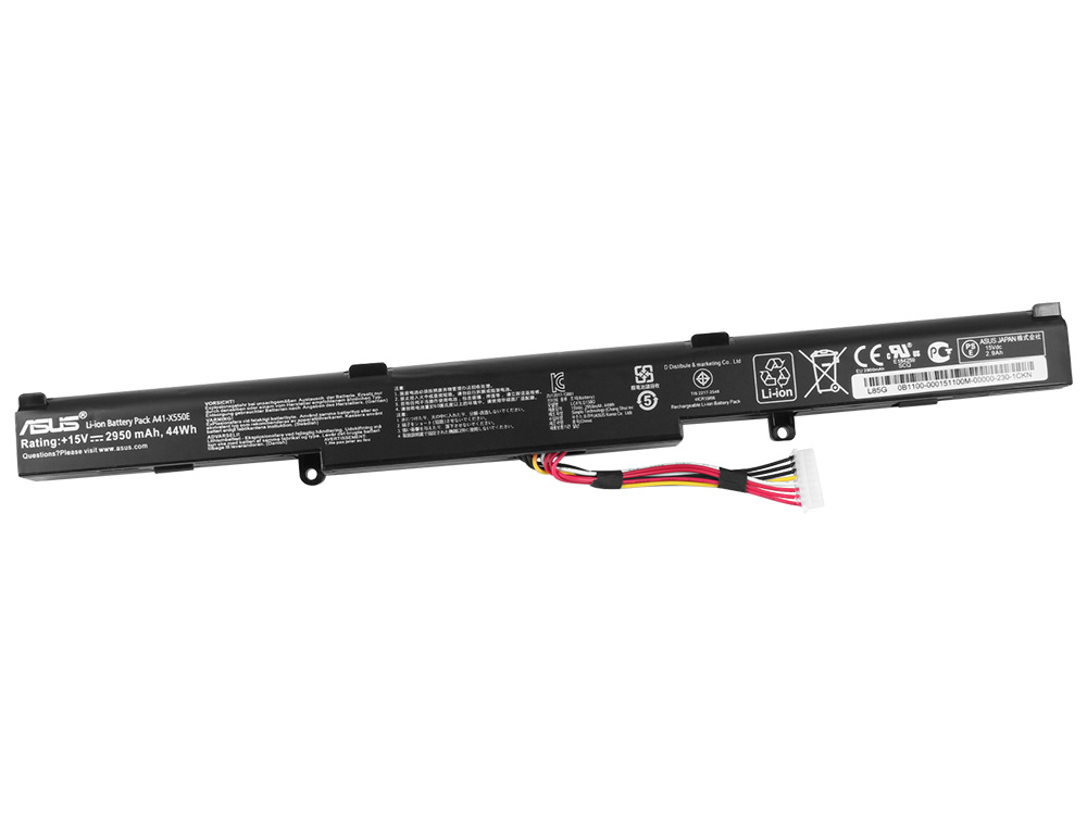 Batterier ASUS R751LN-TY067H R751LN-TY087H 2950mAh