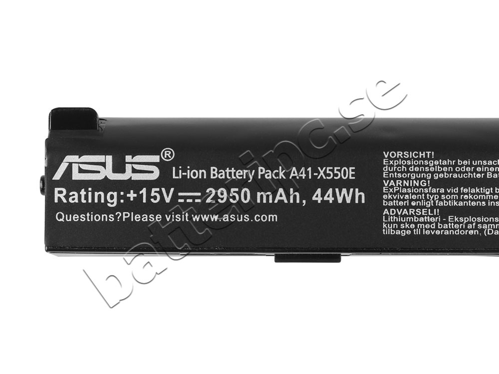 Batterier ASUS R751JB-TY016H R751JB-TY058H 2950mAh