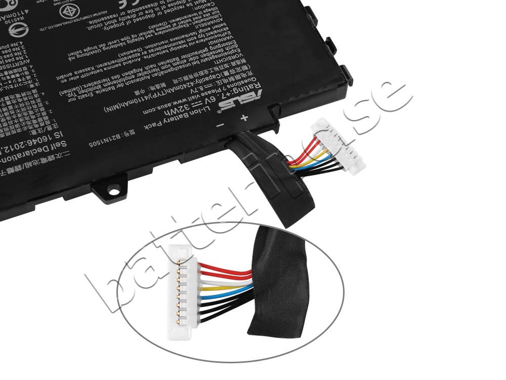 Batterier Original Asus 0B200-01400200 32Wh