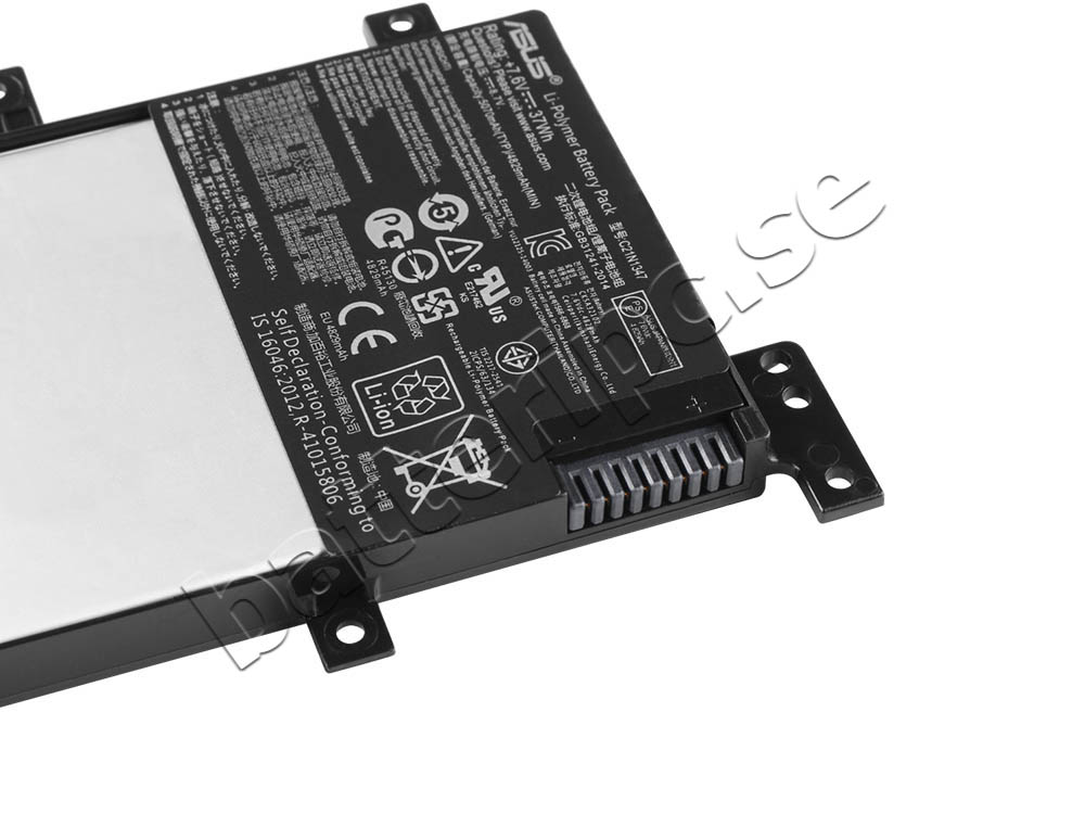 Batterier ASUS 0B200-01320000 0B200-01130000 0B200-01130200 37Whr