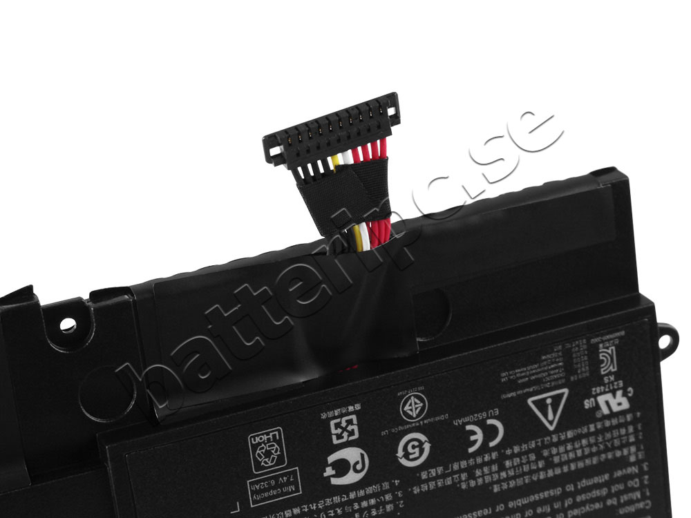 6520mAh Asus UX32VD-DB51 Original Batterier