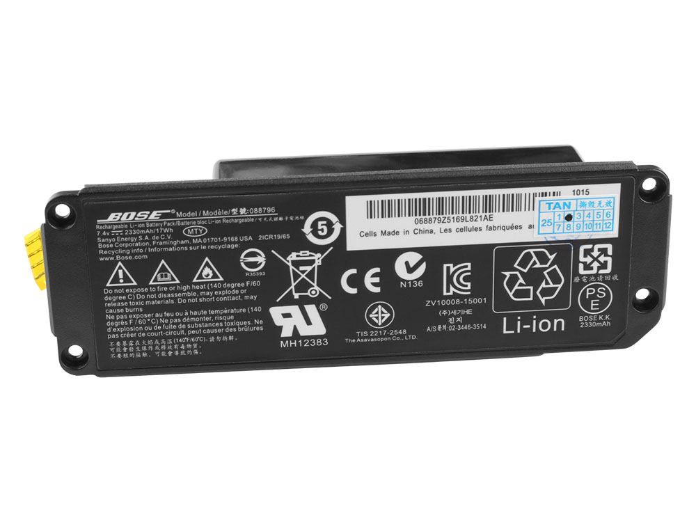 Original Batterier Bose 088772 2330mAh 17Wh