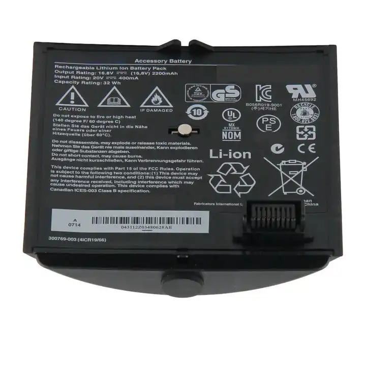 Batterier Bose 300769-003(4ICR19/66) 2200mAh 32Wh
