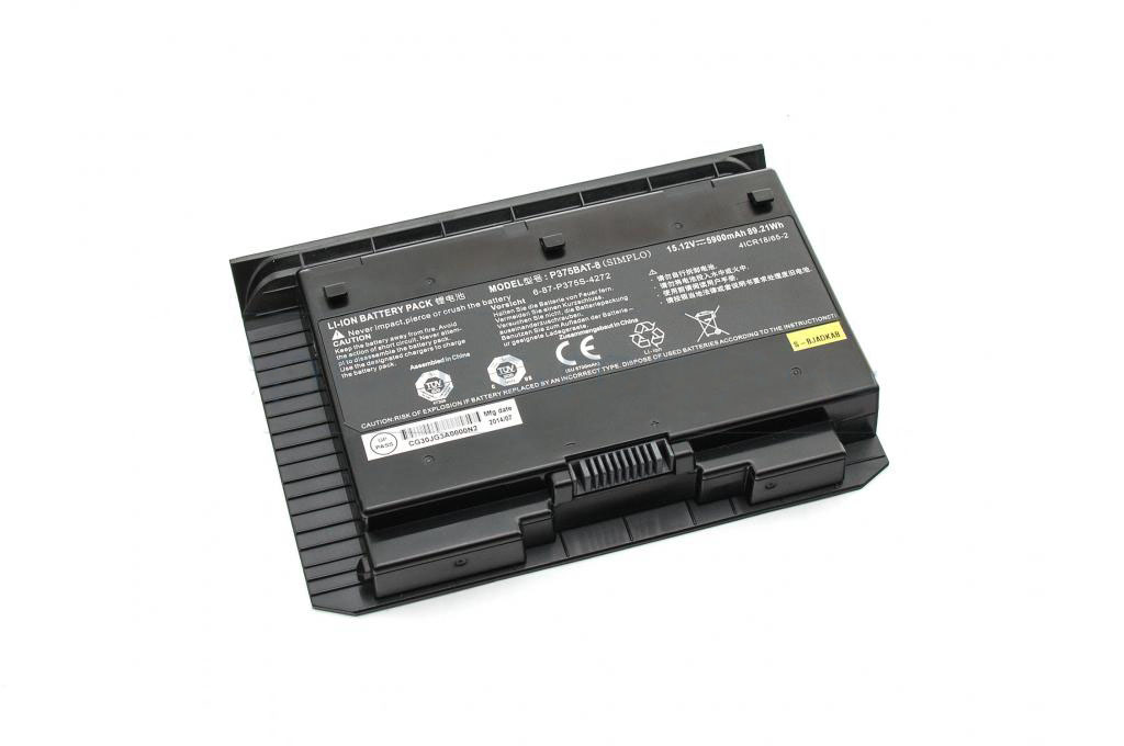 5900mAh 89.21Wh Batterier Terrans force X911-765MS-47V