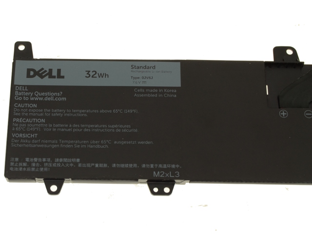 Original 32Wh Batterier Dell Inspiron 11 3162 P24T P24T001