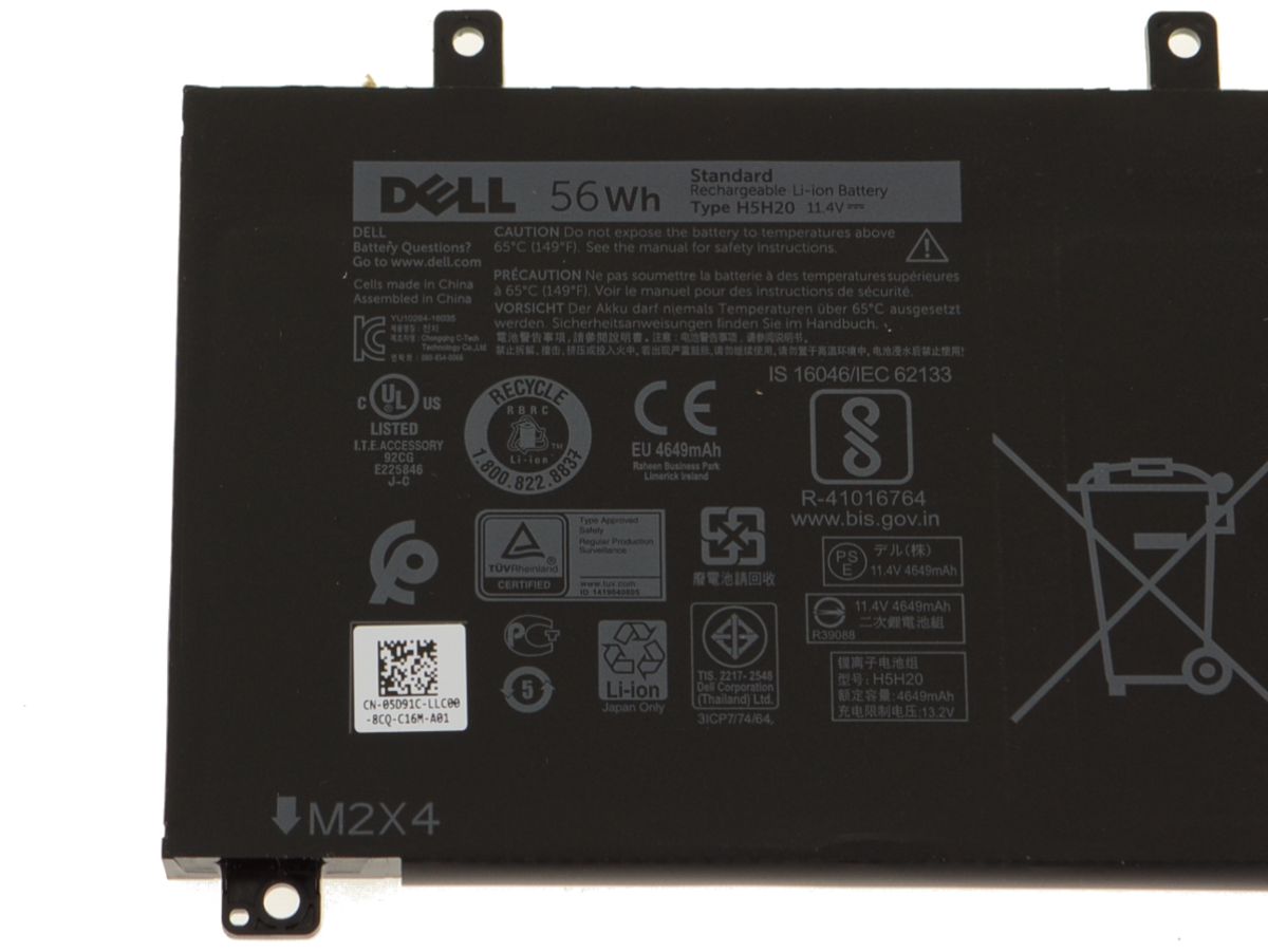 Original 56Wh Batterier Dell Vostro 7500 P102F003