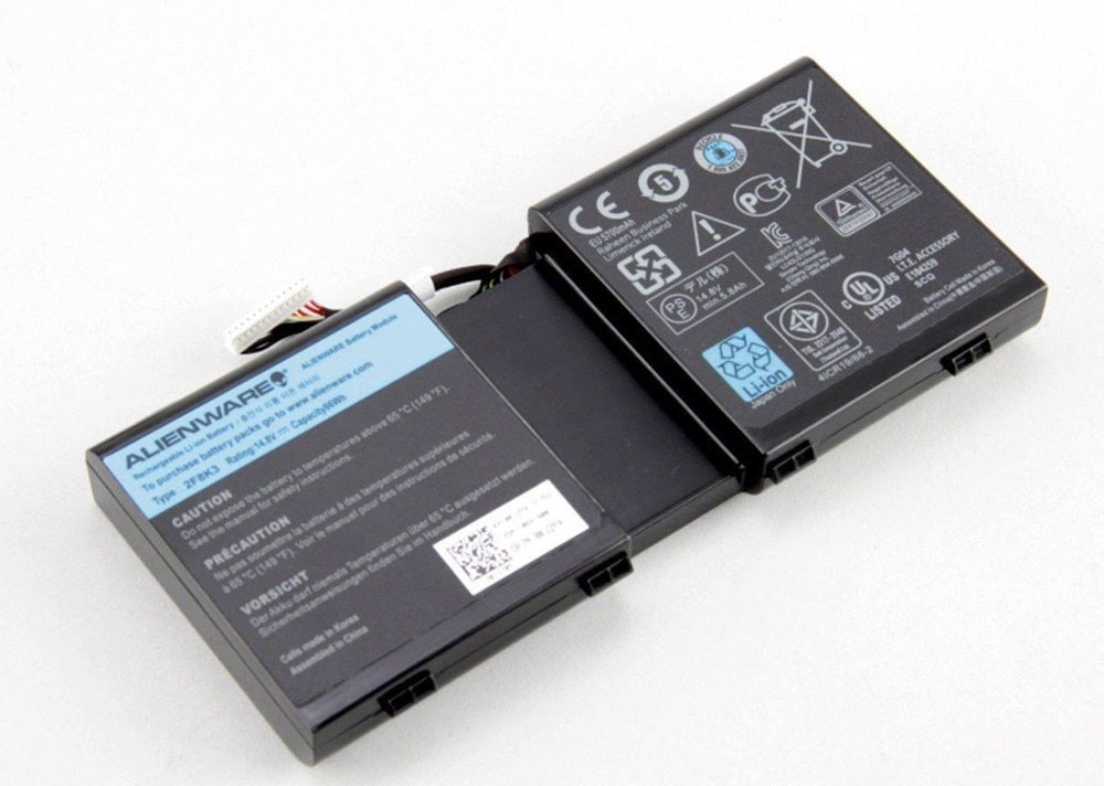 86Wh Original Batterier Dell 2F8K3 02F8K3 KJ2PX