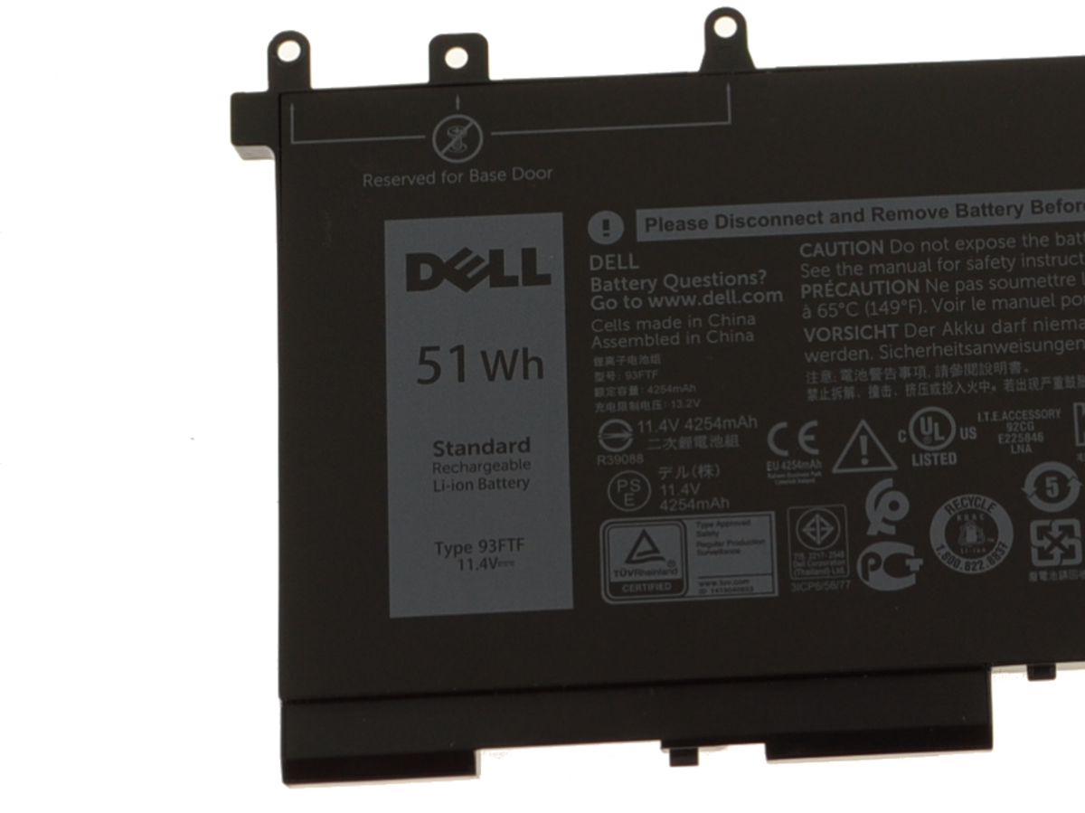 51Wh Original Batterier Dell Latitud 12 5280 P27S001