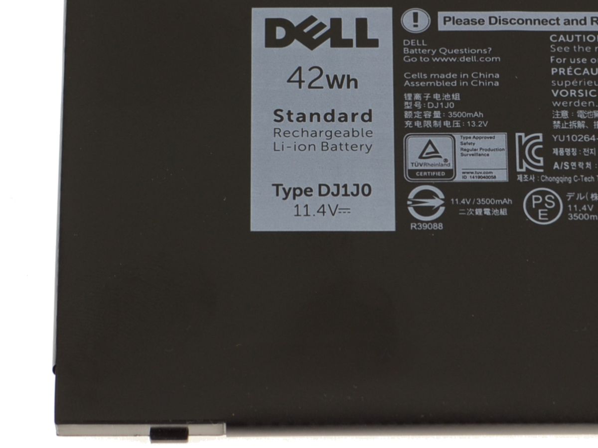 Original 3600mAh 42Wh Batterier Dell Latitud 7480 P73G001