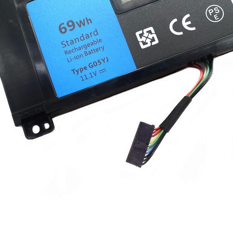 6400mAh 69Wh Dell Alienware M14x R1 Batterier