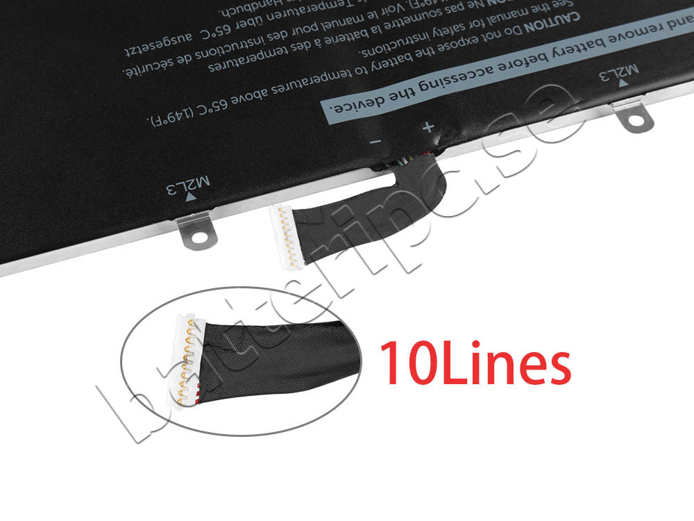 Original 32Wh Batterier Dell GFKG3 0GFKG3 WH96V VN25R 10Pin