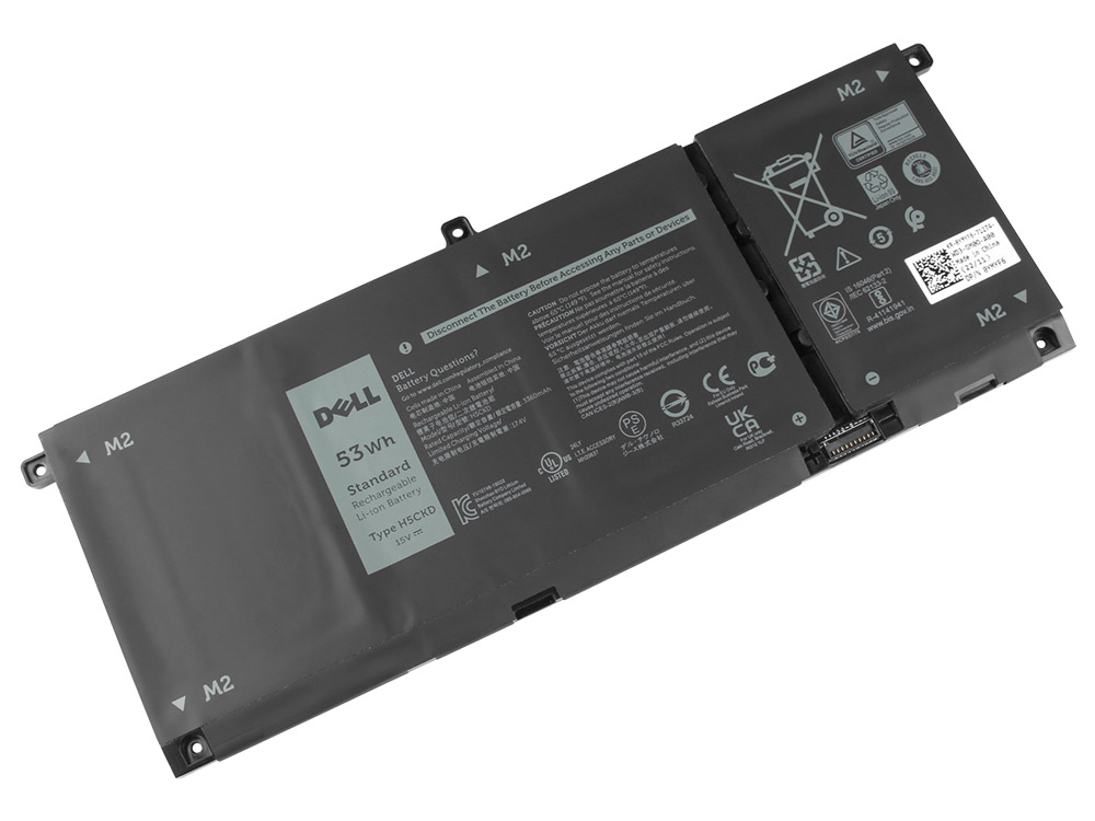 Original 3530mAh 53Wh Batterier Dell Inspiron 5501 P102F001
