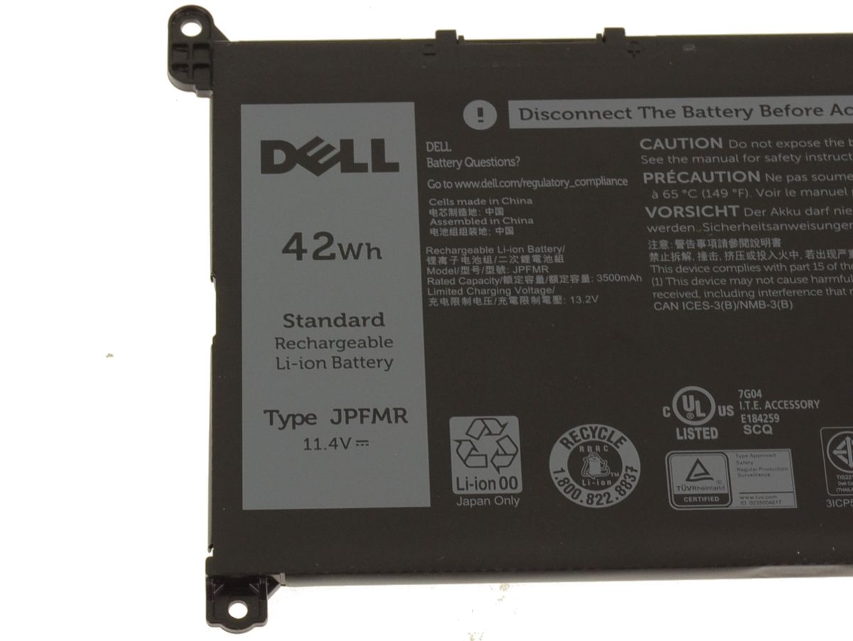 Original 42Wh Batterier Dell Chromebook 3100 P29T P29T001