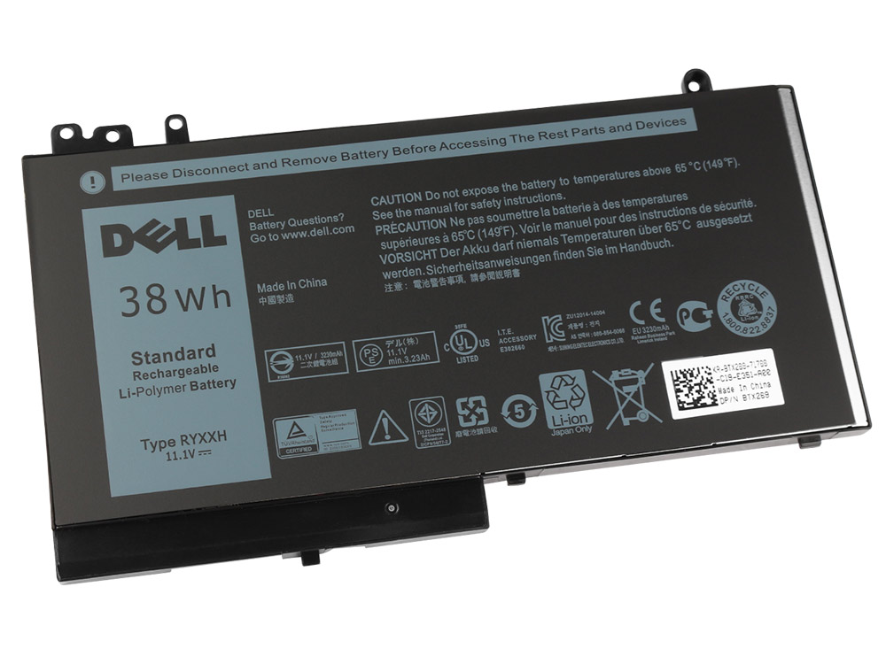 Original 38Wh Batterier Dell RDRH9 XWDK1
