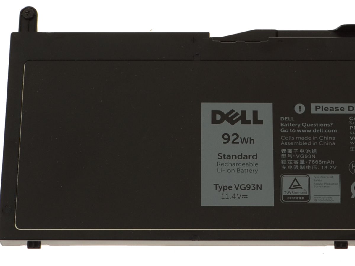 92Wh Original Batterier Dell Precision 15 3520 P60F001