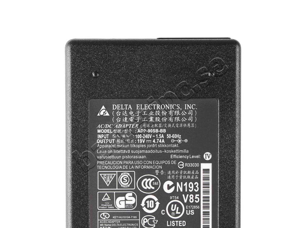 90W Clevo W670RZ W670RNQ W670RB AC Adapter Laddare