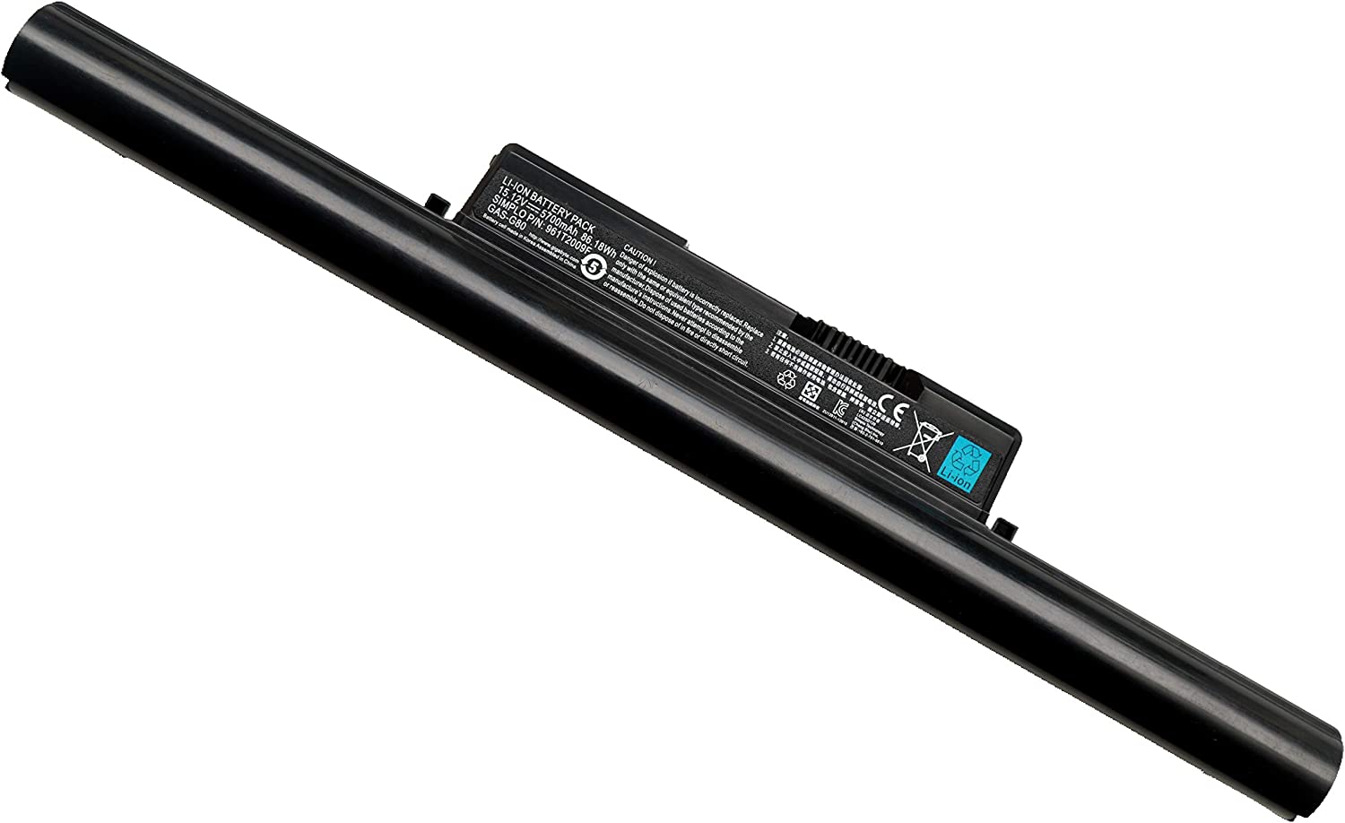 Original Batterier Gigabyte P25W V2 5700mAh 86.18Wh