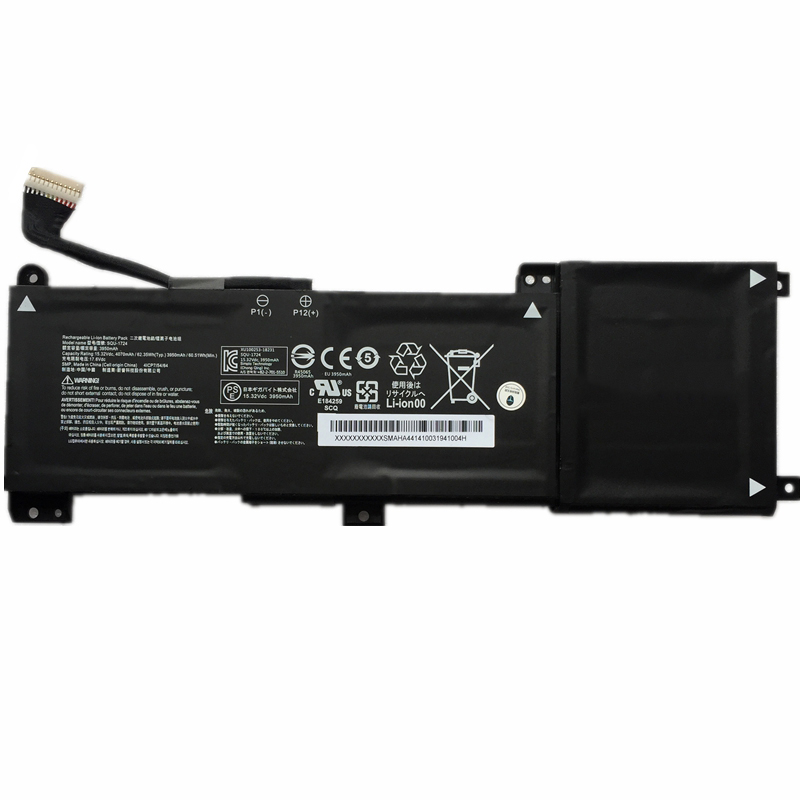Original Batterier Gigabyte Aorus 15 (Intel 9th Gen) 4070mAh 62.35Wh