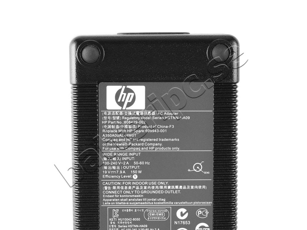 150W ECS G24-XXXXCWU-11 - Aura White Multi-Touch Screen AC Adapter Laddare