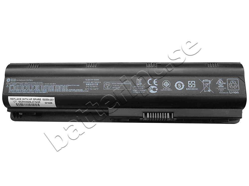 Original Batterier HP MU06 MU06047 MU06062 5000mAh 55Wh