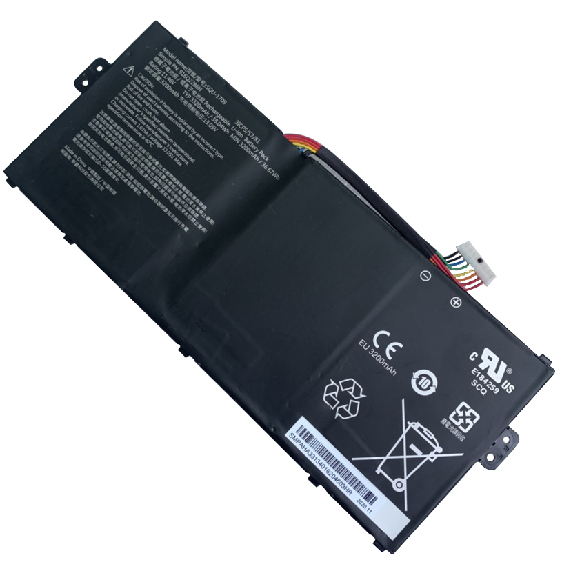 Batterier Hasee 3ICP5/57/81 3320mAh 38.04Wh