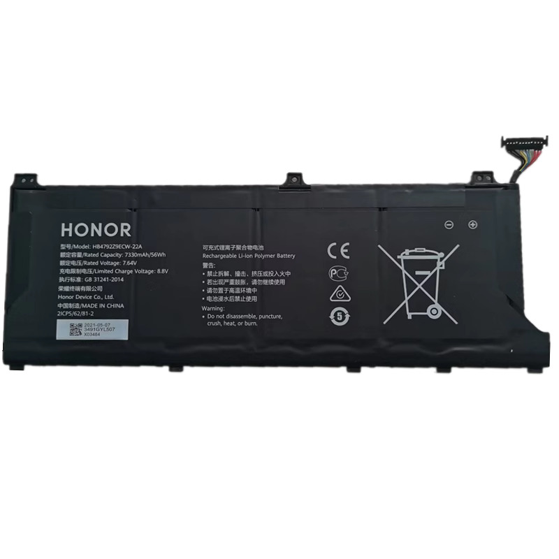 Original Batterier Honor HB4792Z9ECW-22A 7330mAh 56Wh