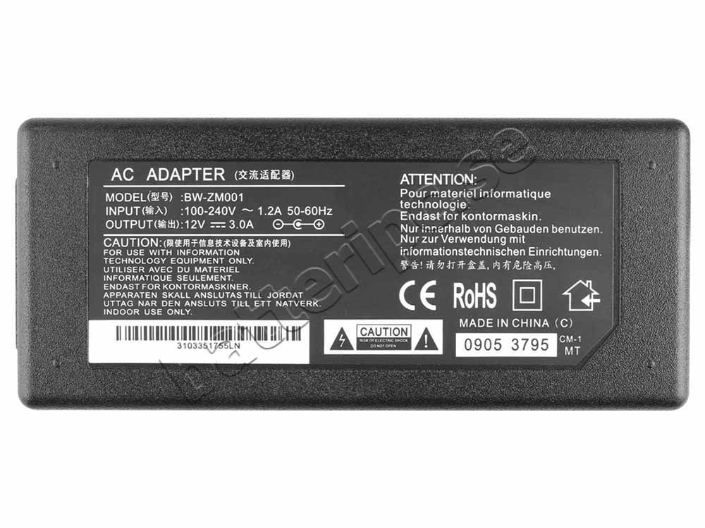 40W AC Adapter Laddare ADI A2304 A500 A5000 LCD Monitor