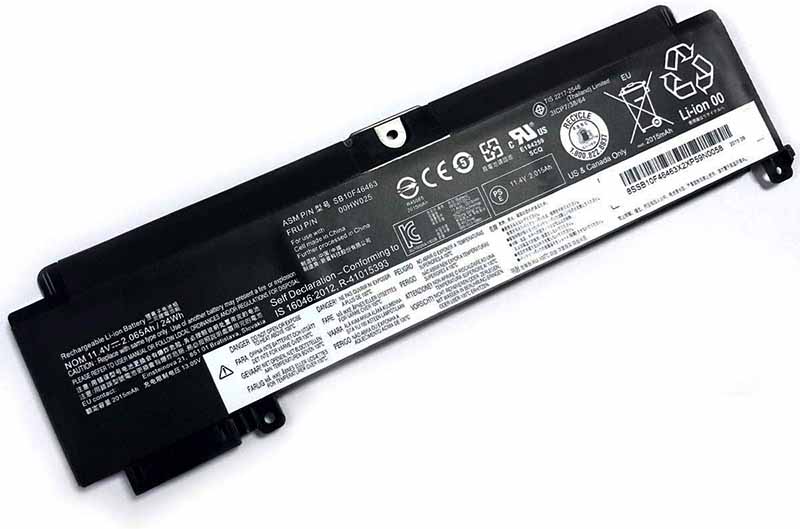 Original 2065mAh 24Wh Batterier Lenovo 00HW025 00HW024