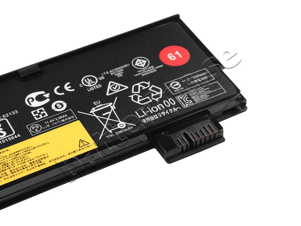 Original 2100mAh 24Wh Batterier Lenovo 4X50M08810