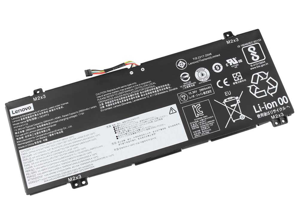 Original 2964mAh 45Wh Batterier Lenovo 4ICP4/41/110
